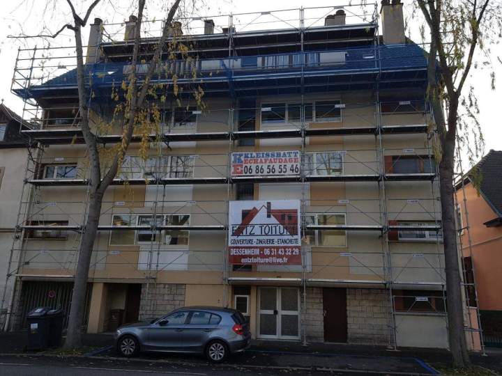 Protection muret aluminium Colmar 